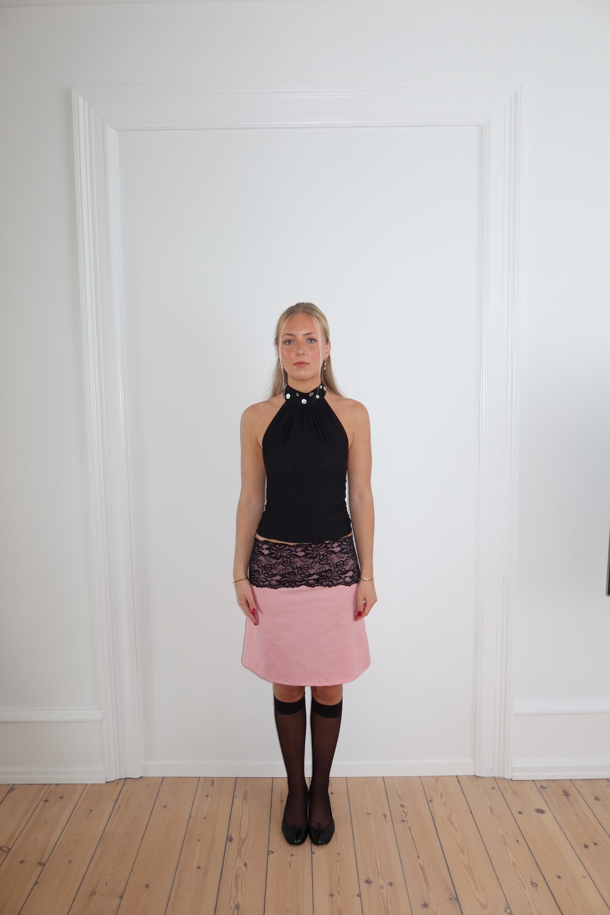Melina Skirt In Dusty Rose