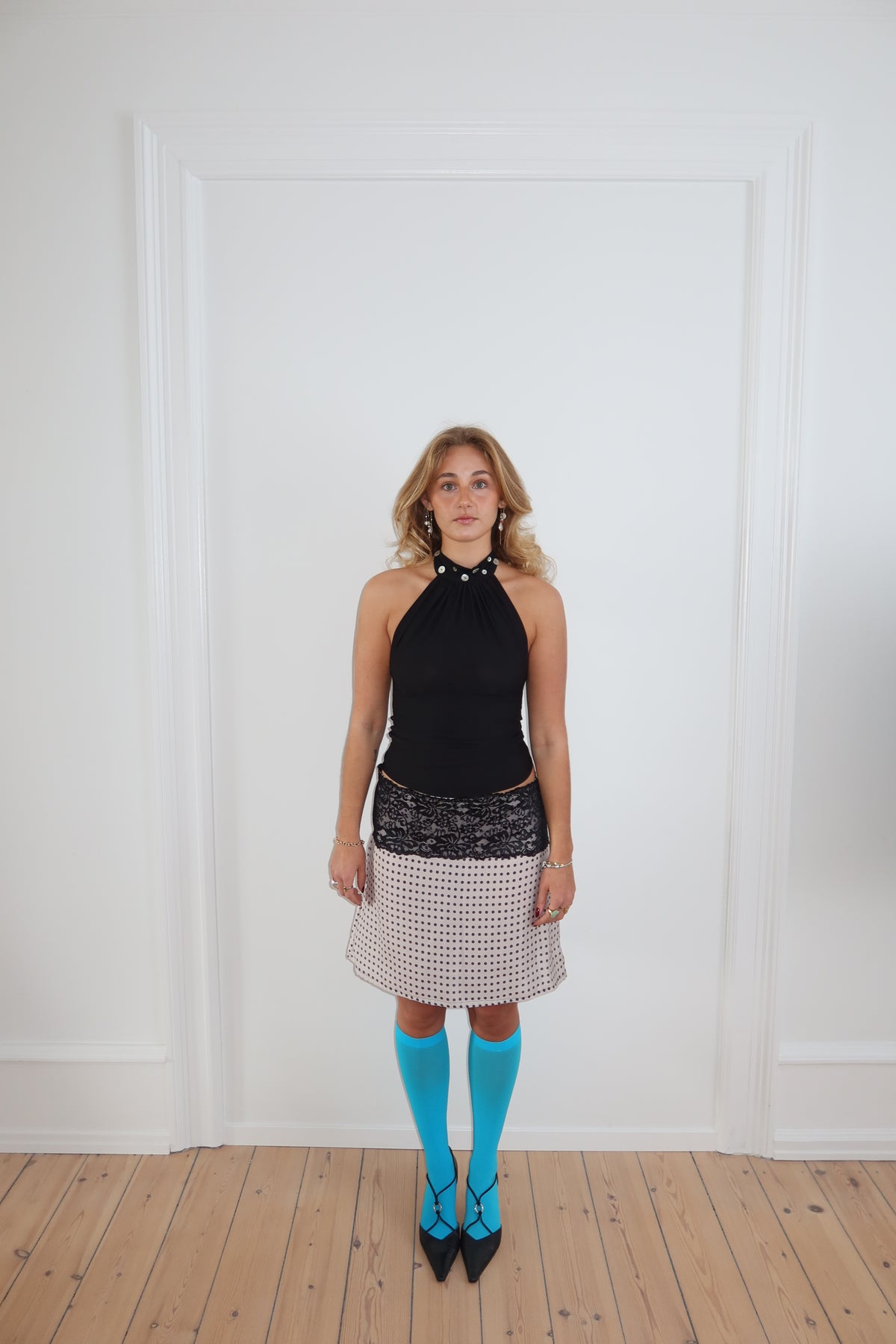 Bella Skirt In Polka Dots