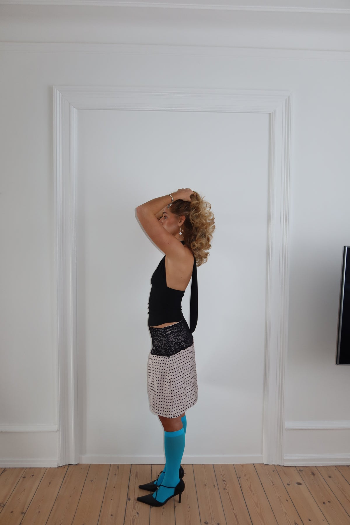 Bella Skirt In Polka Dots